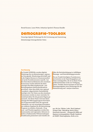 Demografie-Toolbox