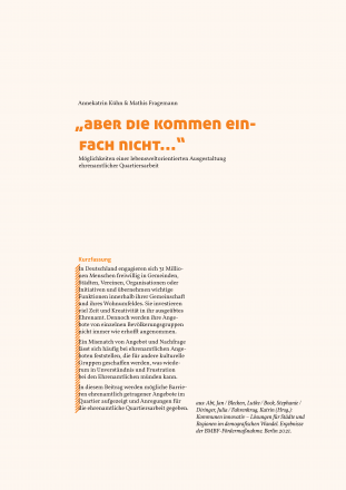 Aber die kommen einfach nicht… Aber die kommen einfach nicht…