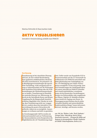 Aktiv visualisieren