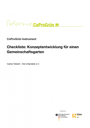Checkliste: Konzeptentwicklung für einen Gemeinschaftsgarten
