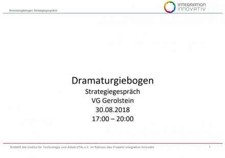 Dramaturgiebogen Strategiegespräch Dramaturgiebogen Strategiegespräch