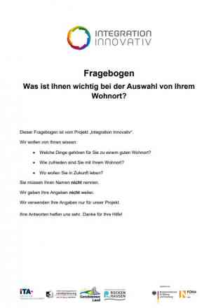 Fragebogen Fragebogen