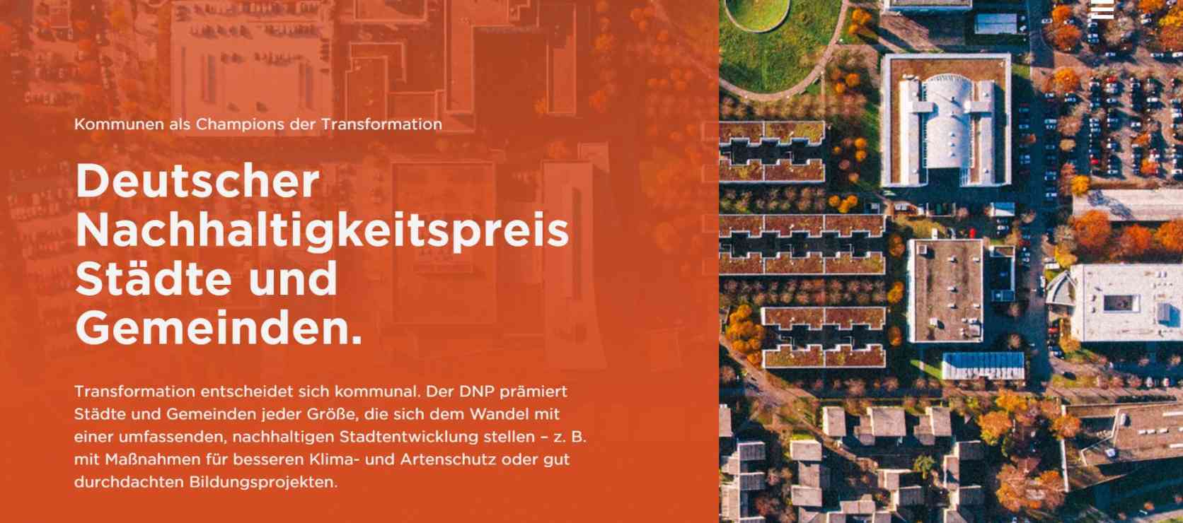 Deutscher Nachhaltigkeitspreis Städte und Gemeinden